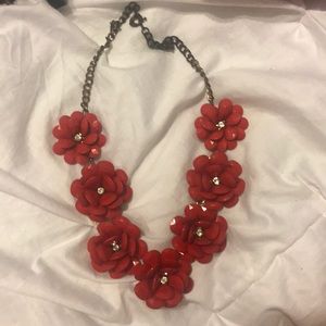JCREW FLOWER NECKLACE